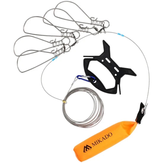 Set Dispozitiv Mikado Agrafe Hold Fish 14cm 5buc