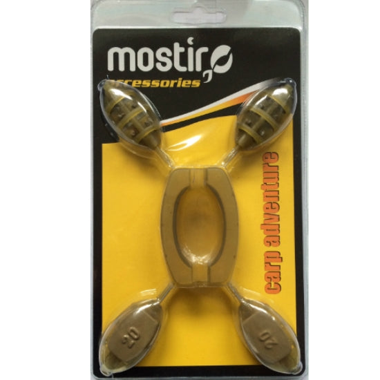 SET FORMA RAPIDA MOSTIRO PLUS 4 COSULETE FEEDER INLINE 20GR