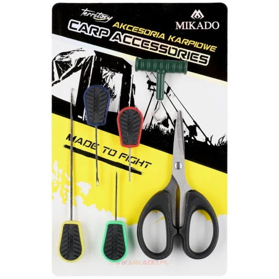 Set Mikado Crosete Burghiu Si Foarfec Fir Textil