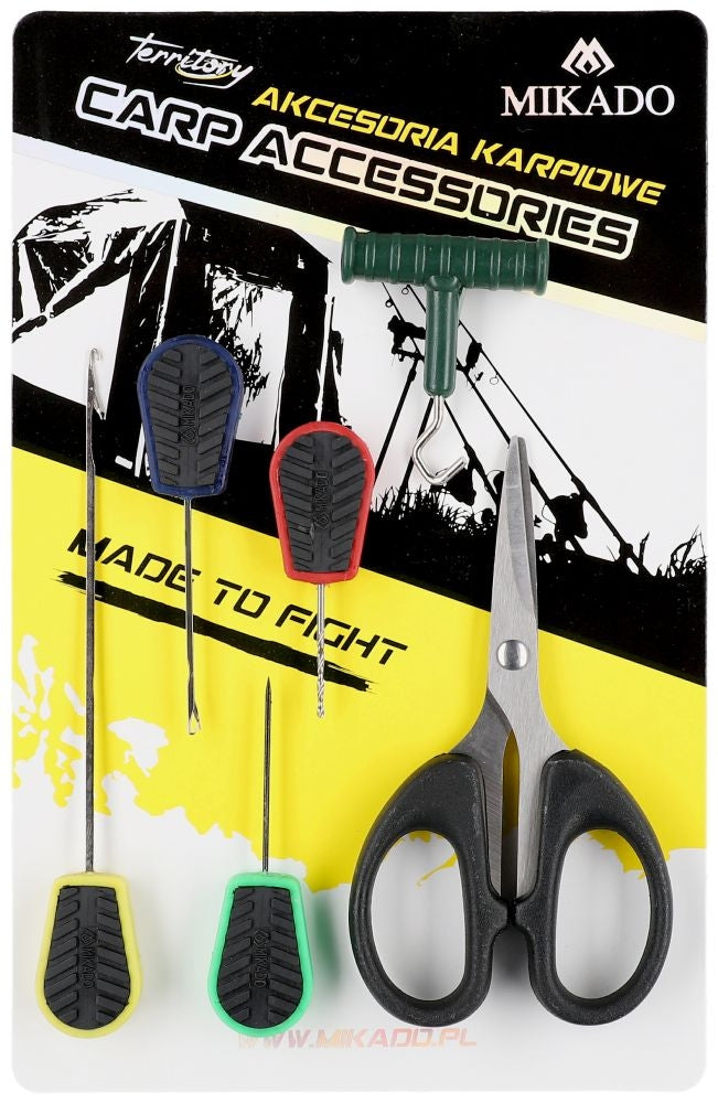 SET MIKADO CROSETE BURGHIU SI FOARFEC FIR TEXTIL