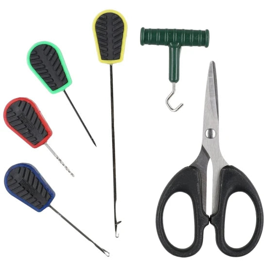 Set Mikado Crosete Burghiu Si Foarfec Fir Textil