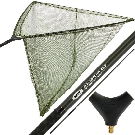 Set Minciog Ngt Combo Specimen 100x100x100 + Maner 1.80m Carbon