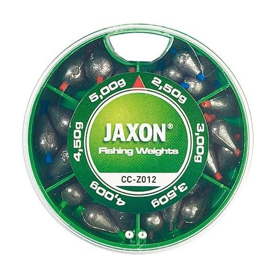 SET PLUMBI JAXON PICATURA NR 12 100GR 3/3.5/4/4.5/5GR