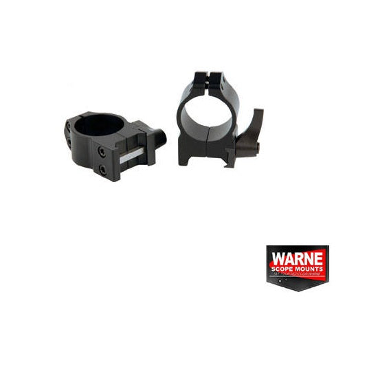 SET RING WARNE SCOPE MOUNTS QUICK WEAVER 30MM OBIECTIV 42-52MM