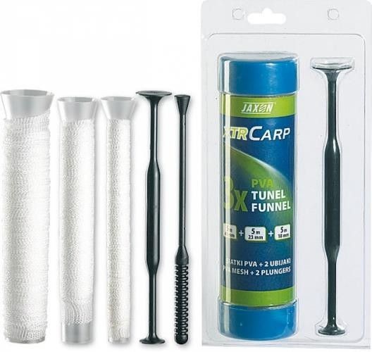 SET TUNEL PVA JAXON 3 plase 44-23-18MM + 2 incarcatoare
