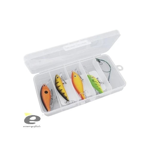 Set Voblere Gold Star Hot (4 Voblere 2 Strune Cutie)