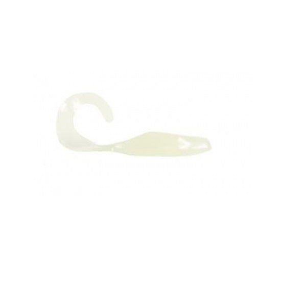 SHAD BASS ASSASSIN CURLY SHAD 10CM GLOW 10BUC