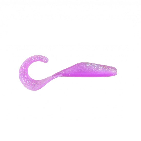SHAD BASS ASSASSIN CURLY SHAD 10CM PINK DIAMOND 10BUC