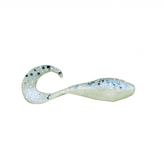 SHAD BASS ASSASSIN CURLY SHAD 5CM CRYSTAL SHAD 10BUC