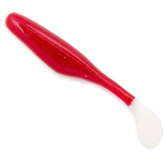 SHAD BASS ASSASSIN TURBO SHAD BLOODY WHITE 10CM 10BUC/PLIC