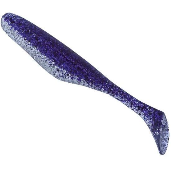 Shad Bass Assassin Turbo Shad Walleye Purple Ice 10cm 10buc/plic