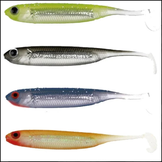 Shad Carp Zoom Predator-z Bit Dancer 10cm 4.4gr Portocaliu,rosu,gri
