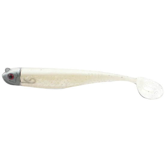 Combo Shad Colmic Benjo 3" 7.5cm White Silver