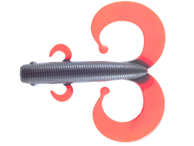 SHAD COLMIC BIG DOUBLE 15cm BLACK RED