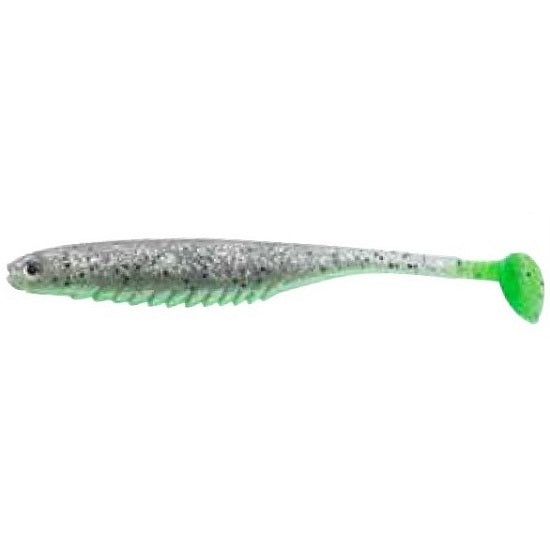 SHAD CORMORAN TODDLE FIN 12.5CM BLACK TIGER 4BUC PL