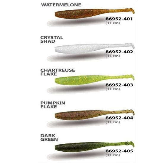 SHAD ENERGO TEAM MAGIC TAIL  11CM DARK GREEN