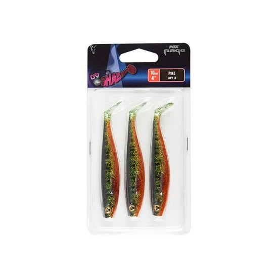 Shad Fox Pro Shad Bright Uv Pike 10cm 3buc/plic
