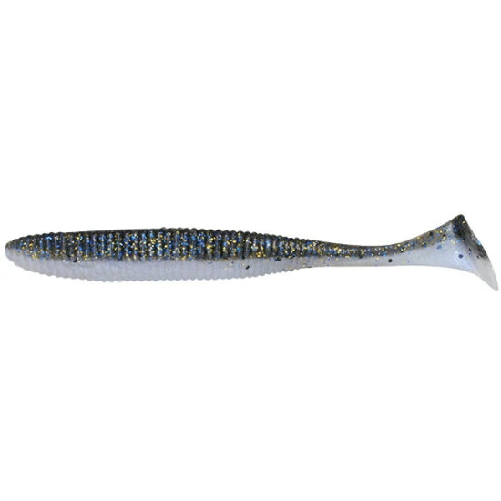 Shad  Jackall Rhythm Wave 3,8inch Bluegill/pearl White 7buc/pl
