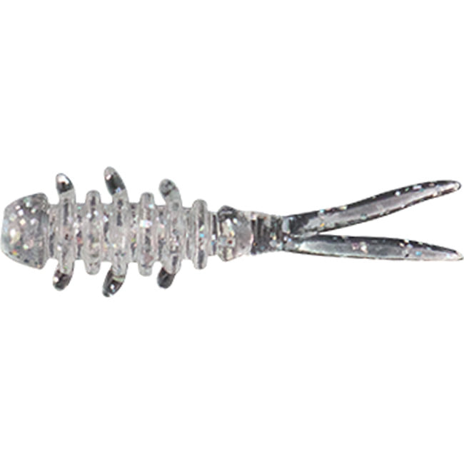 SHAD JACKALL VIERME AMIAMI MICRO 1INCH CLEAR HL FLAKE 10BUC/PL