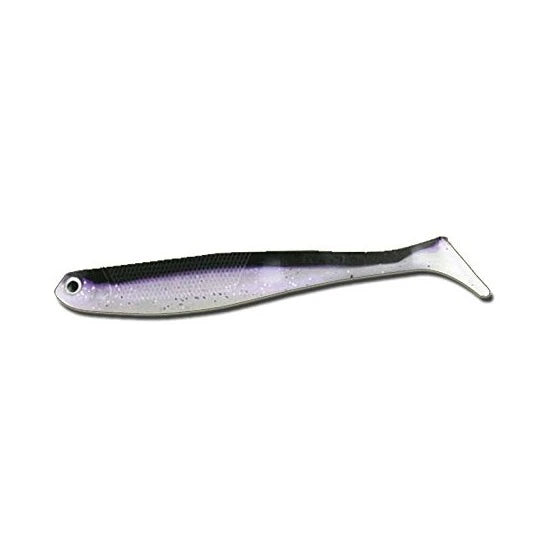 Shad Lineaeffe Nomura  Original 7cm/3g Purple Silver 8buc/pl