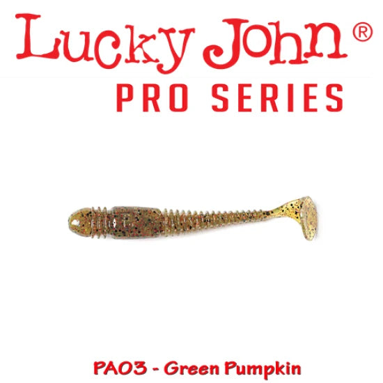 Shad Lucky John Tioga Pro Series Green Pumpkin 6.1cm 9buc/plic