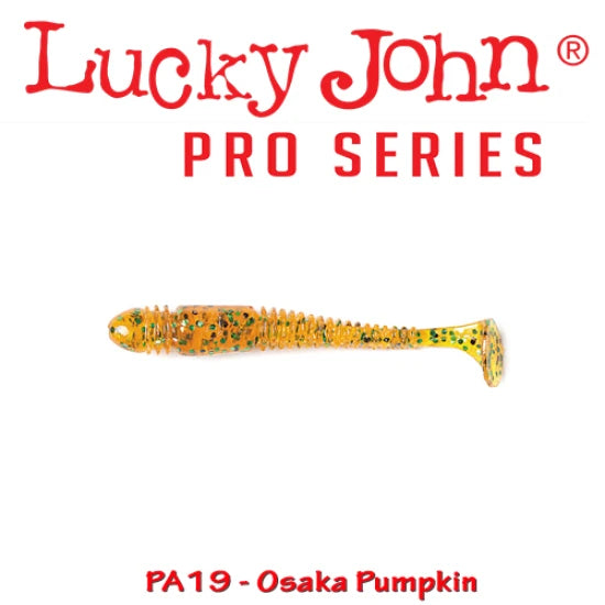 Shad Lucky John Tioga Pro Series Osaka Pumpkin 6.1cm 9buc/plic