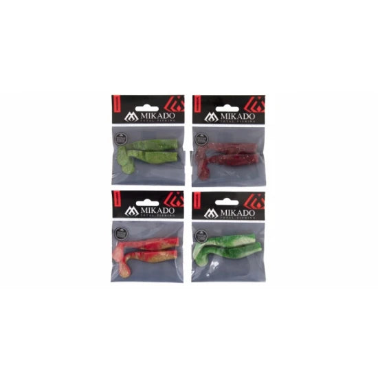 Shad Mikado Fishunter Ii 7.5cm Fluo Mix 2buc/plic