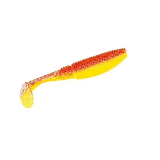 Shad Nomura Rolling 7.5cm/4g Yellow Red Glitter 10buc/pl