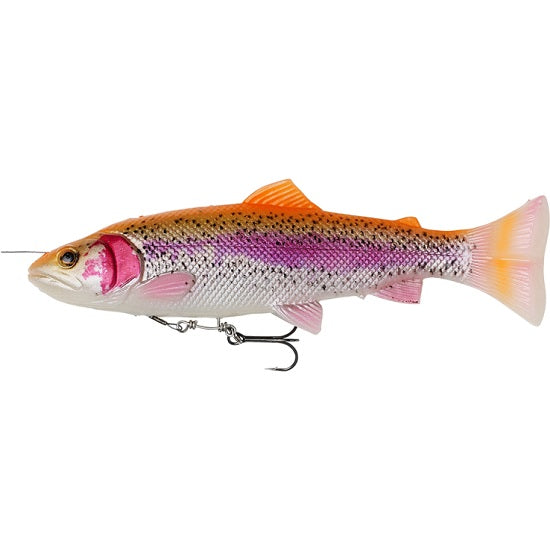 SHAD SAVAGE 4D LINE THRU PULSETAIL TROUT 16CM/51G ALBINO TROUT