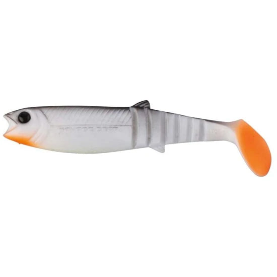 Shad Savage Cannibal 10cm/9g/white Black/4buc/pl