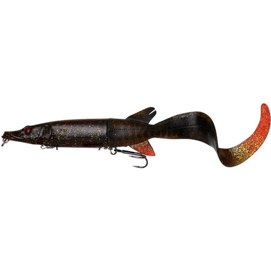 Shad Savage Gear 3d Hybrid Pike Slow Sink Motor Oil 17cm 47g 1+2cozi/plic