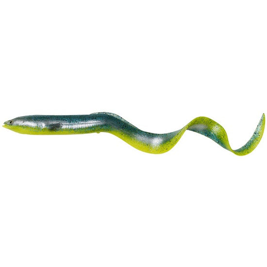 SHAD SAVAGE GEAR 3D REAL EEL 15CM/12G GREEN YELLOW GLIT. 3BUC/PLIC
