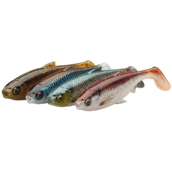 Shad Savage Gear 3d River Roach 10cm 10g Clear Water Mix 4buc/plic