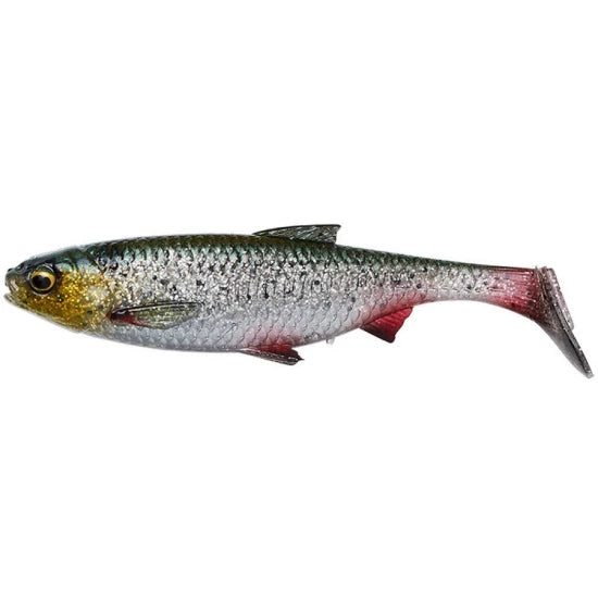 Shad Savage Gear 3d River Roach 8cm 5g Green Silver 4buc/plic