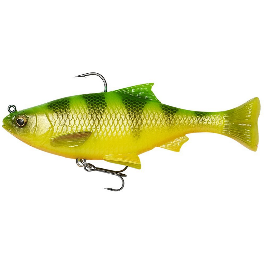 SHAD SAVAGE GEAR 3D ROACH PULSETAIL 13CM 38.5G FIRETIGER 2BUC/PLIC