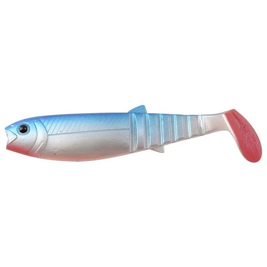 Shad Savage Lb Cannibal 10cm/blue Pearl 4buc/plic
