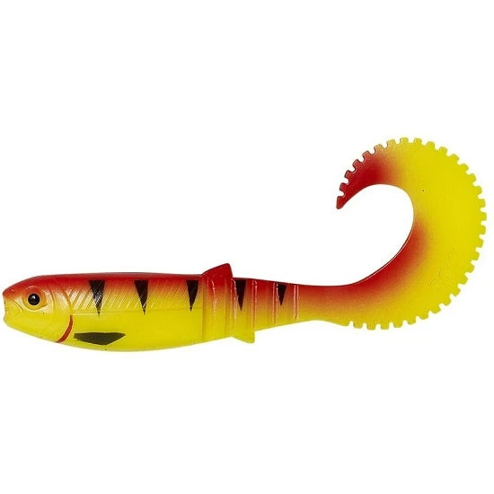 Shad Savage Lb Cannibal Curltail 10cm/5g/golden Amb 4buc/plic