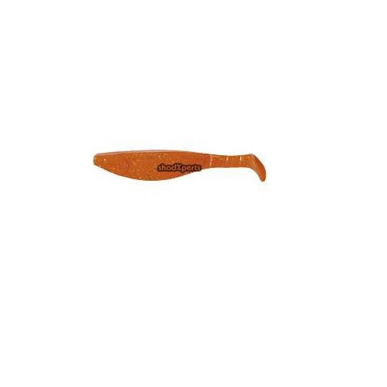 SHAD SHADXPERTS KOPYTO CLASIC 7CM ORANGE/GLITER 5BUC/PLIC