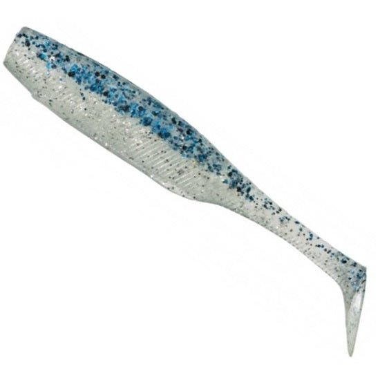 SHAD SOFT BAIT GUNKI PEPS, SMOKE BLUE, 9CM, 5.3G, 5BUC/PLIC