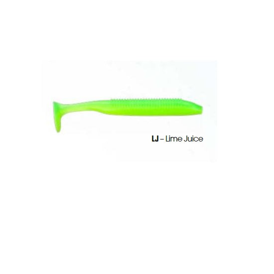 SHAD STORM SLOP HOPPER LIME JUICE 9CM 4G 4BUC/PLIC