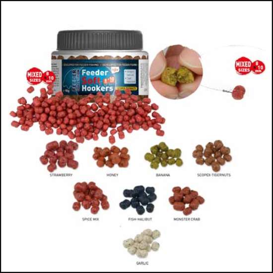 SOFT HOOKERS CARP ZOOM FEEDER COMPETITION 8-10MM 90GR Usturoi
