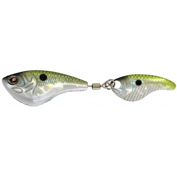SPIN SHAD SEBILE 4gr 1/8 Oz -D9 HOLO GREENIE
