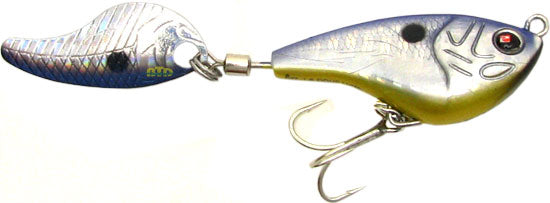 SPIN SHAD SEBILE 4gr 1/8 Oz -LV LIGHT VIOLET