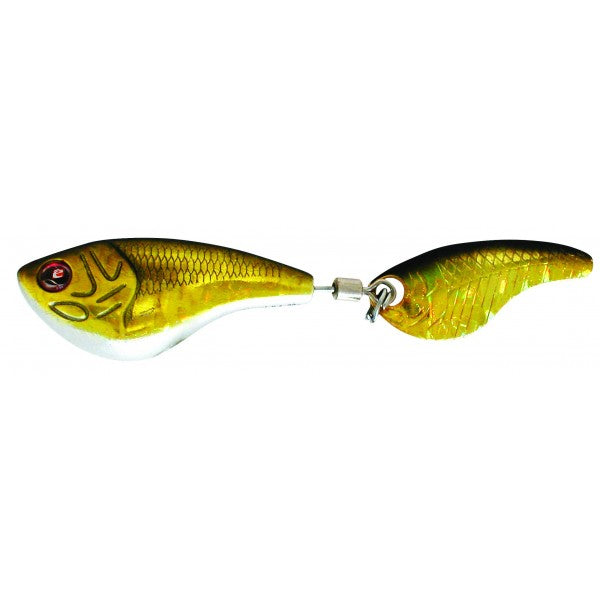 SPIN SHAD SEBILE 4gr 1/8 Oz -OG NATURAL GOLDEN SHINER
