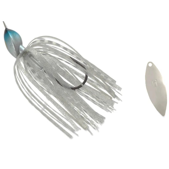 Spinerbait Colmic Flatter Compact 1/4oz 7gr Silver