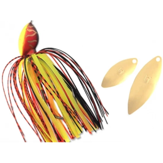 Spinerbait Colmic Flatter 3/4oz 21gr Chili Pepper
