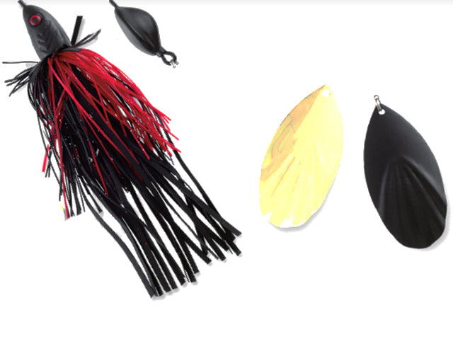 SPINERBAIT COLMIC QUAKE 1 1/2oz 42gr Black/Red