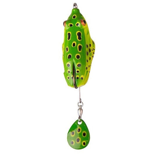 SPINNER SAVAGE KICK FROG 10CM/12G F GREEN