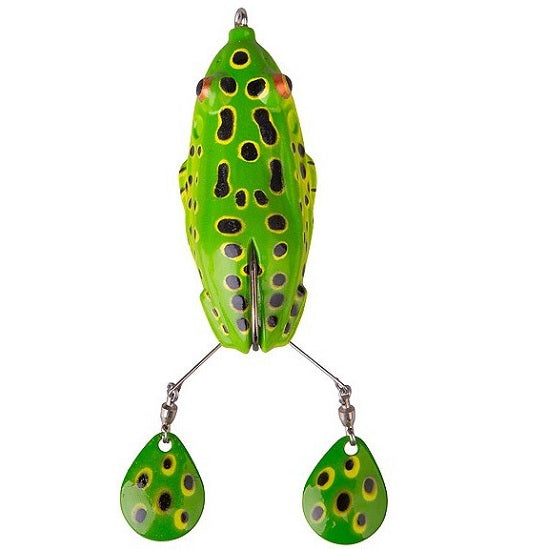 SPINNER SAVAGE KICK FROG 15CM/22G F GREEN