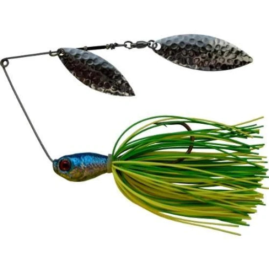 Spinnerbait Bertilure Salcie Nr.2 Salcie Nr.3, 14gr,skirt Siliconic Lime-chartreuse